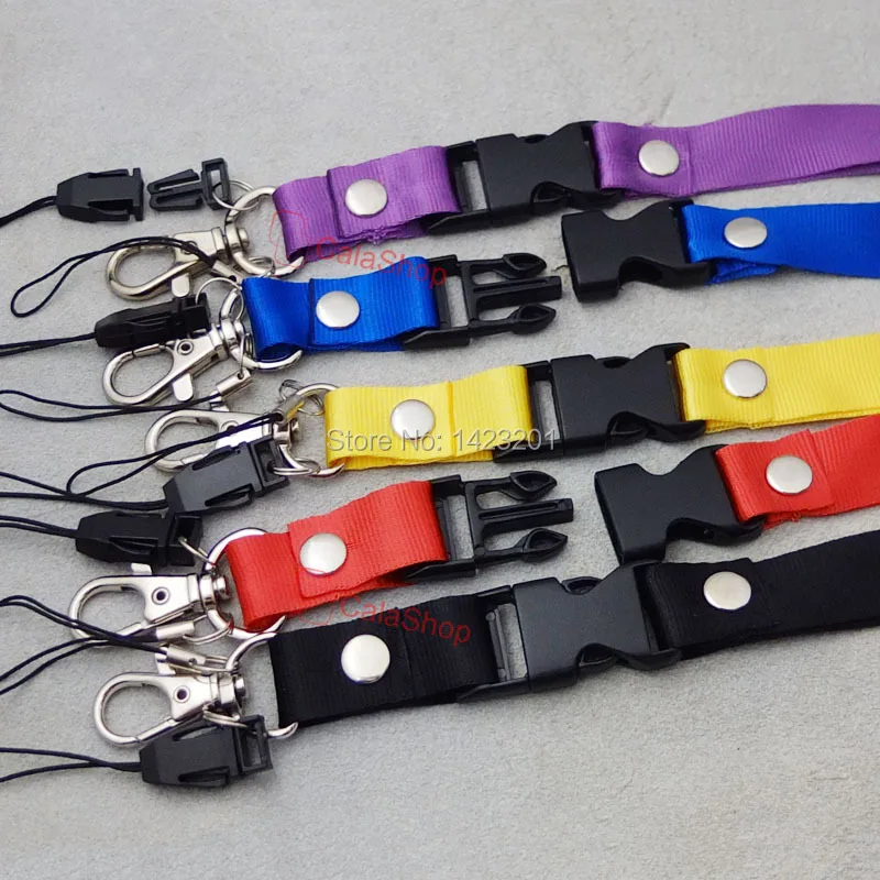

5 pcs / Lot Neck Strap Lanyard for Camera Mp3 ID Card holder Cell Phone 5 color