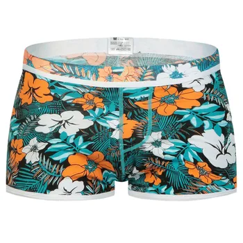 

Cotton Men's Underwear New Sexy Printed Home Sports Low Waist Soft and Comfortable Breathable Fashion Casual Daily Boxer #Z