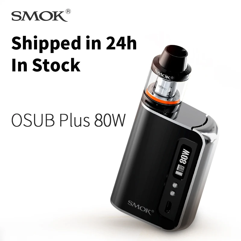 

Original Smok OSUB PLUS TC 80W Vape Vapor Vaporvizer Electronic Cigarette kit hookah nargile E-Cigarettes Brit Beast tank