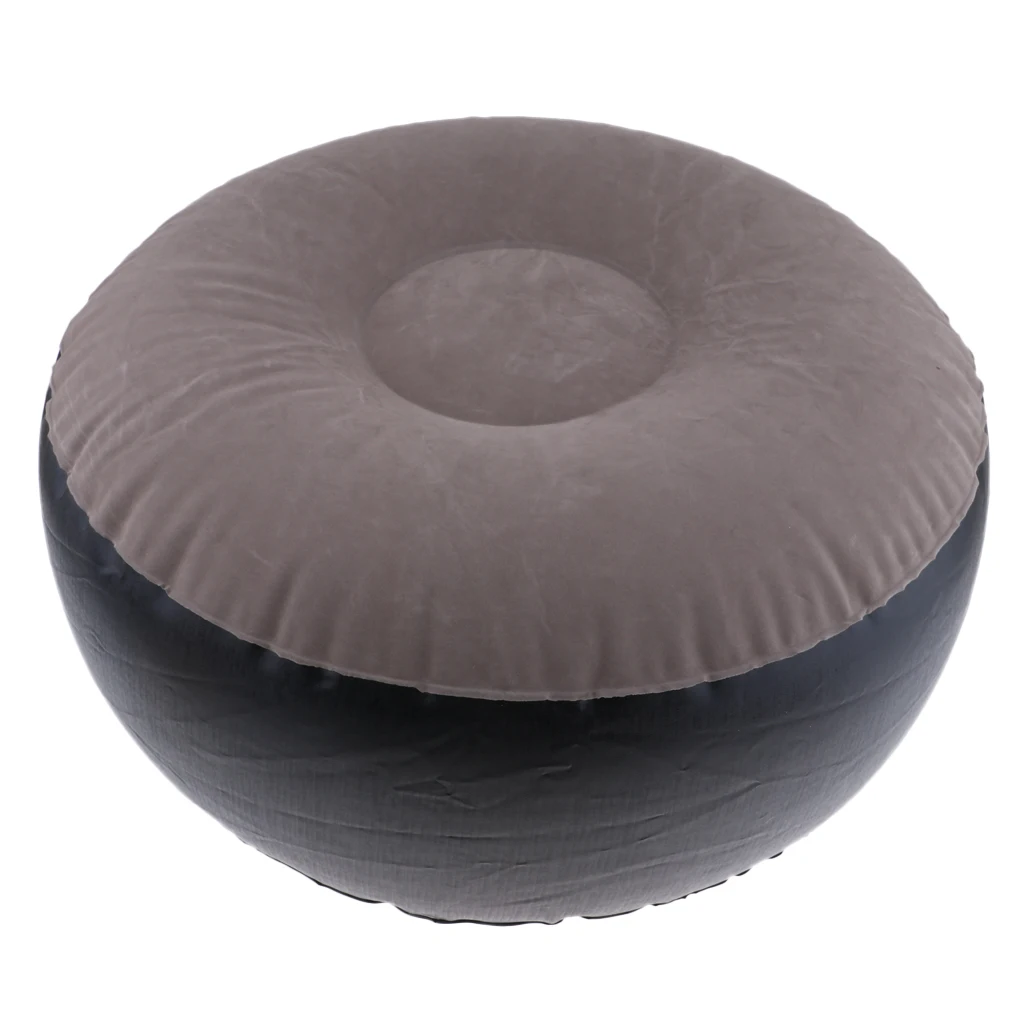 

Soft Inflatable Camping Chair Foldable Ultralight Stool Outdoors Backyard