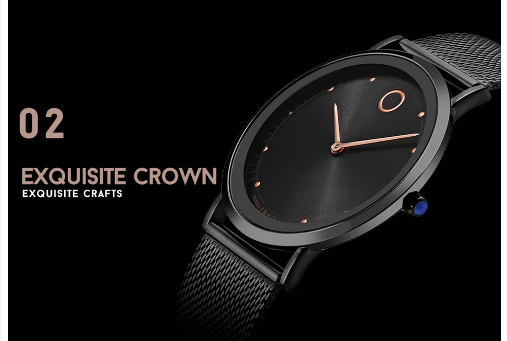 IBSO Fashion Simple Style Ultra Thin Bracelet Watches 15