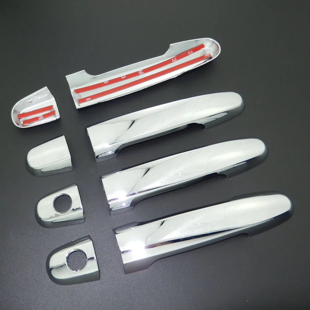 Us 11 99 20 Off For Toyota Vitz 2 3 Door 2005 2010 Car Styling Chrome Side Door Handle Cover Trim 2006 2007 2008 2009 In Chromium Styling From