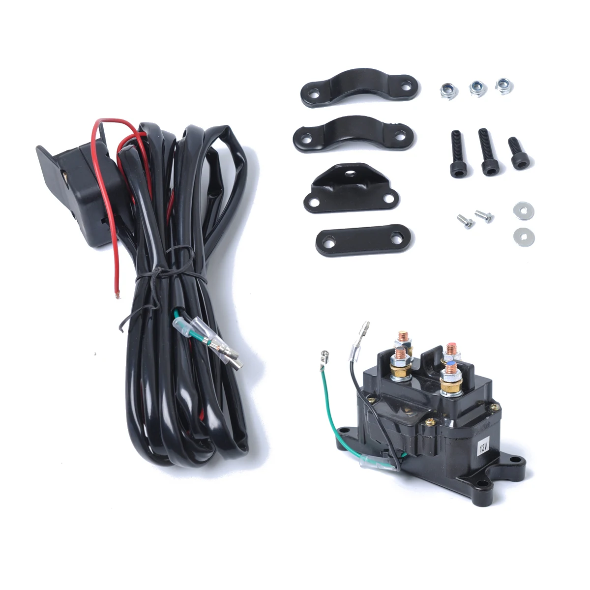 12V 250A контактор реле лебедки Электрическая Лебедка электромагнитный Замена