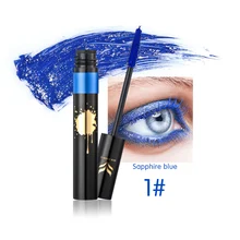 Профессиональная тушь для ресниц Длинные ресницы силиконовая кисть Удлиняющая уплотняющая закрученные ресницы Mascaras Eyes Makeup