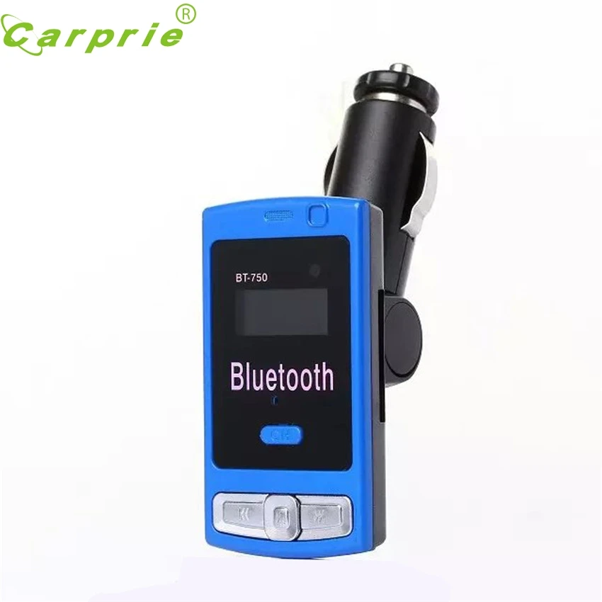 CARPRIE супер Прямая поставка BT-750 автомобильный комплект MP3 Bluetooth плеер FM передатчик