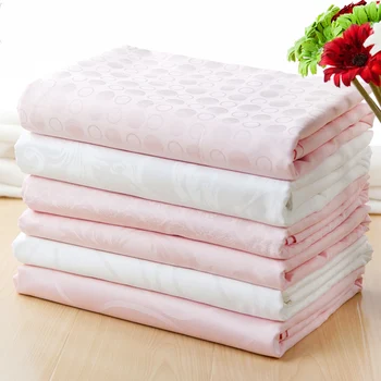 

Flat Sheet 1 Pack Twin, White Cotton Satin Jacquard Soft, Breathable Iron Easy, Wrinkle, Fade and Stain Resistant -Hotel Quality