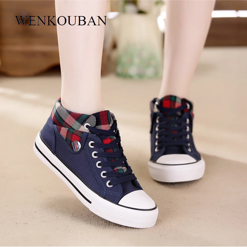 Kaufen Sommer Turnschuhe Frauen Casual Leinwand Schuhe Korb Femme Denim Damen Trianers Mode Frauen Vulkanisierte Schuhe Zapatos Mujer 2020