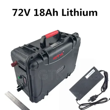 

72V 18AH Lithium Ion Battery Pack Rechargeable For E Bike Electric scooter rickshaw medical machine+84V charger