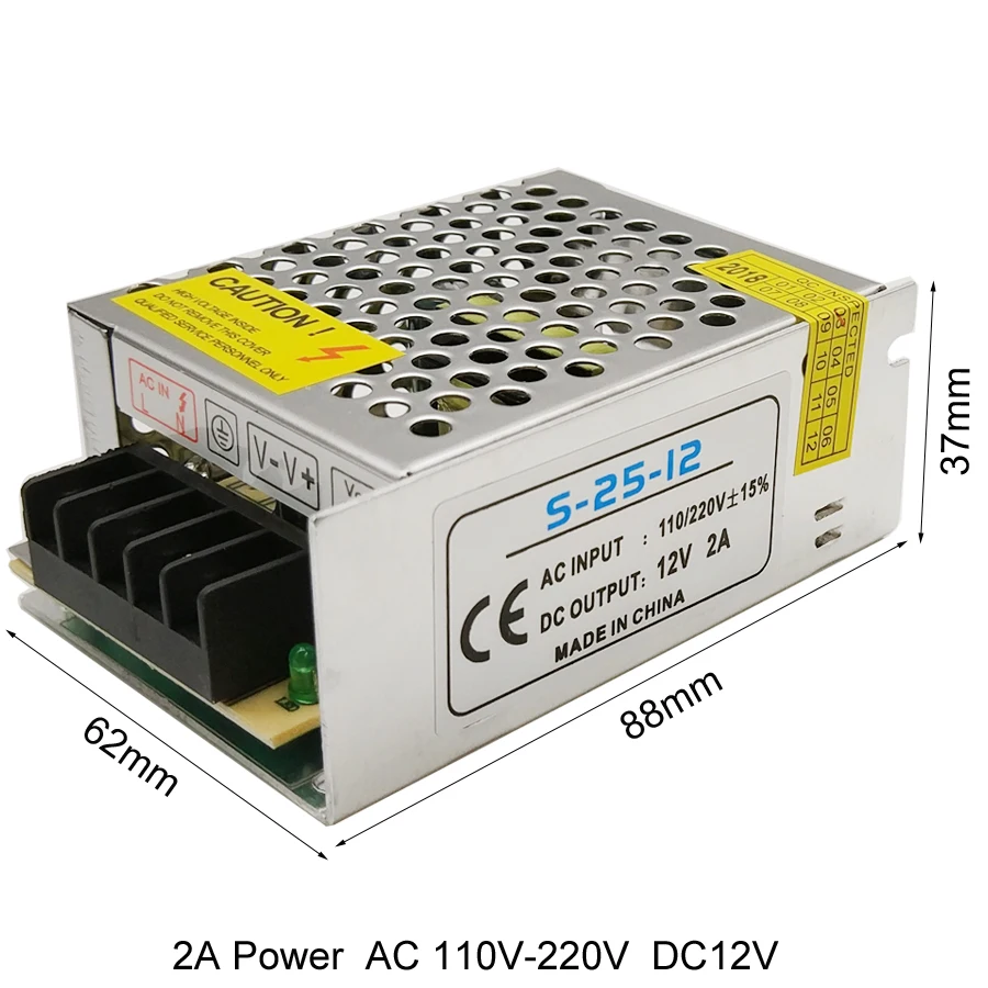 Светодиодный драйвер Питание блок 1A 2A 3A 5A 10A 20A 30A AC110V-220V для DC12V трансформатор адаптер 60 Вт 120 Вт 240 Вт для Светодиодные ленты светильник