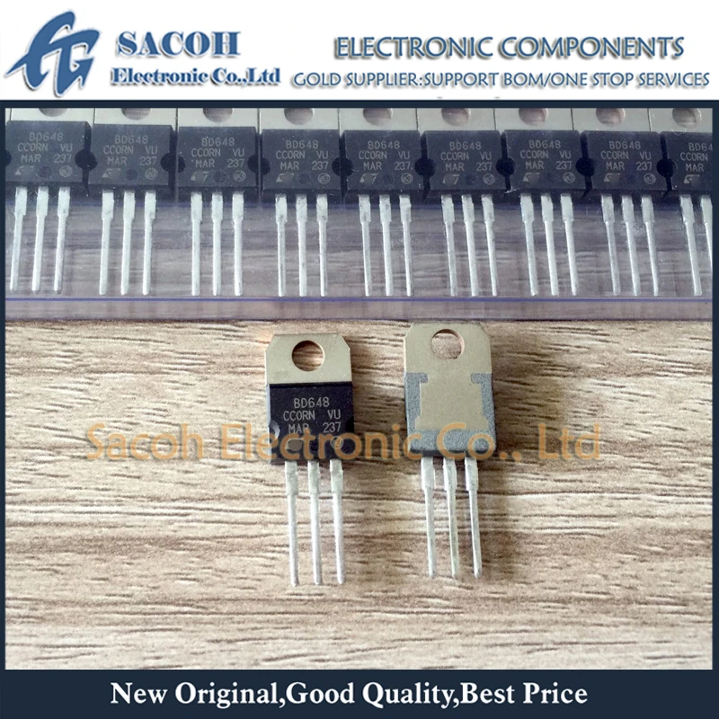 8A 60V Transistor New Lot Quantity-50 PHILIPS BD646AS TO-220 PNP DARL