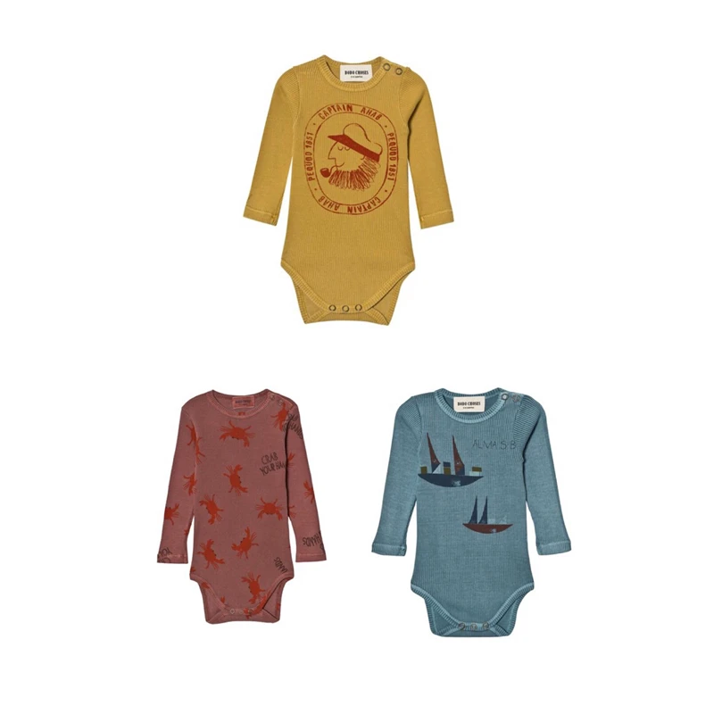 Baby Body Alma S B Captain Ahab Crab Your Hands 3 colors for baby kids clothing