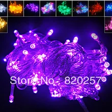 Партия из 2 предметов светодиодные гирлянды 10 м 80 светодиодов декоративные рождественские фонарики AC220V с контроллером и штепсельная вилка