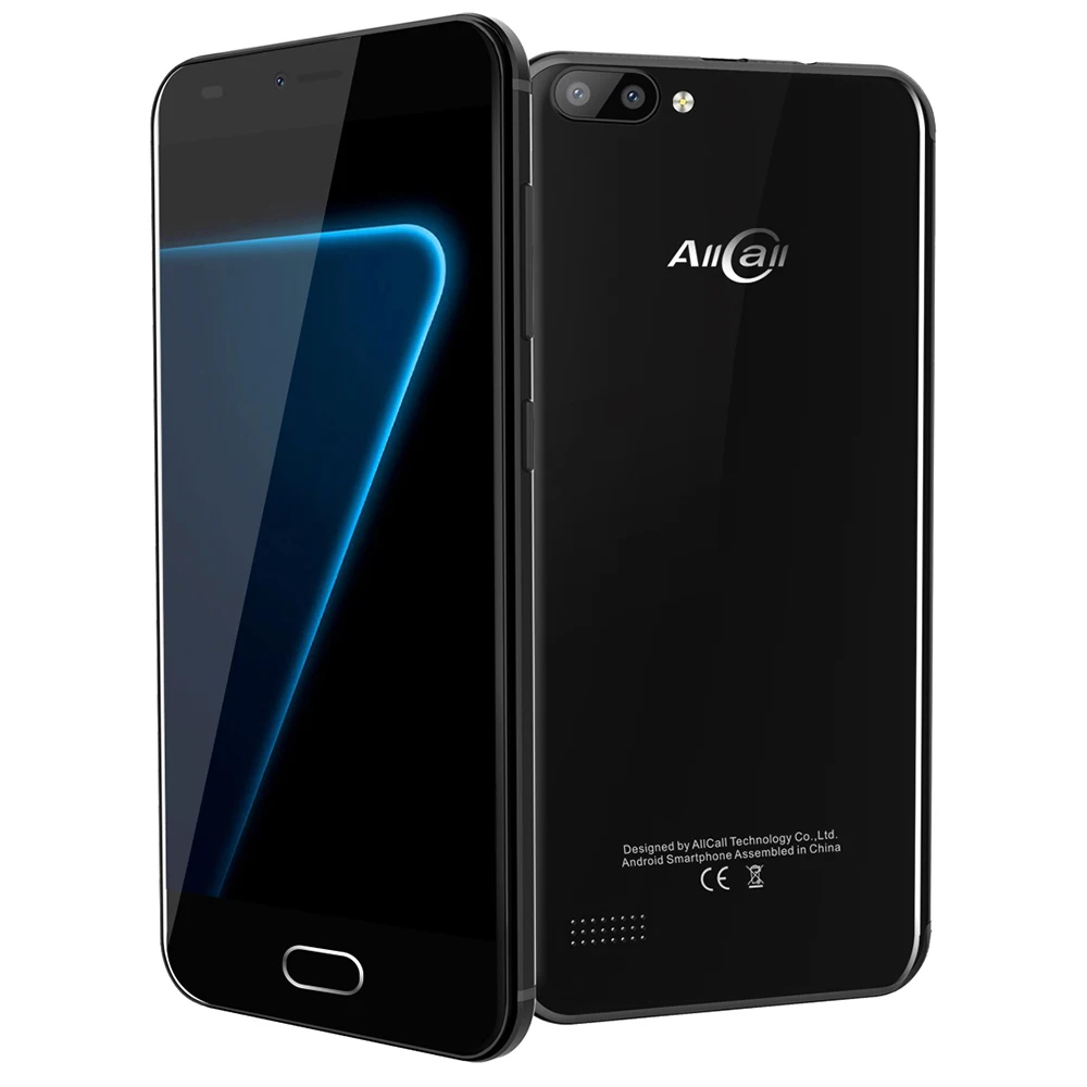 AllCall Alpha 3G Smartphone Android 7.0 5.0 Inch MTK6580A 1.3GHz Quad Core 1GB RAM 8GB ROM 8.0MP + 2.0MP Dual Rear Camera | Мобильные
