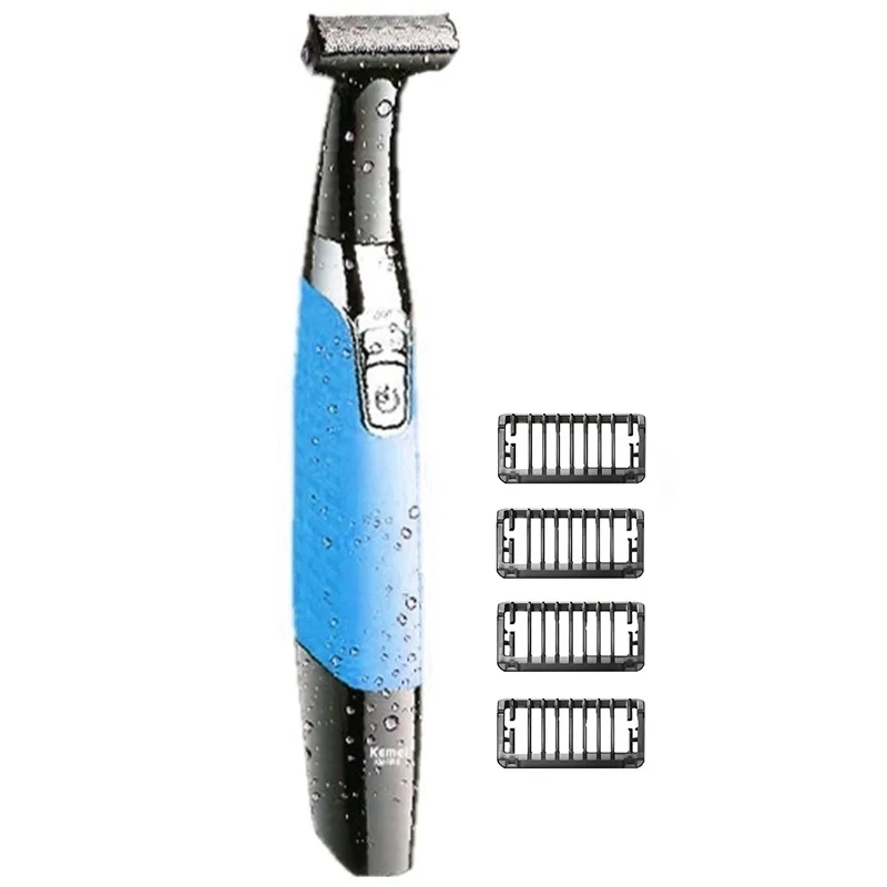 

one blade wet dry beard shaving razor for men electric shaver usb male back hair electronic razor travel body cleaning shaver