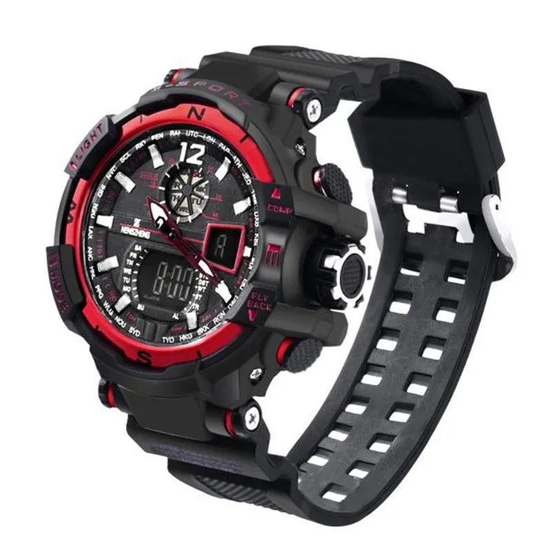 Superior New Watches Men's Rubber Band LED Digital Sports Waterproof