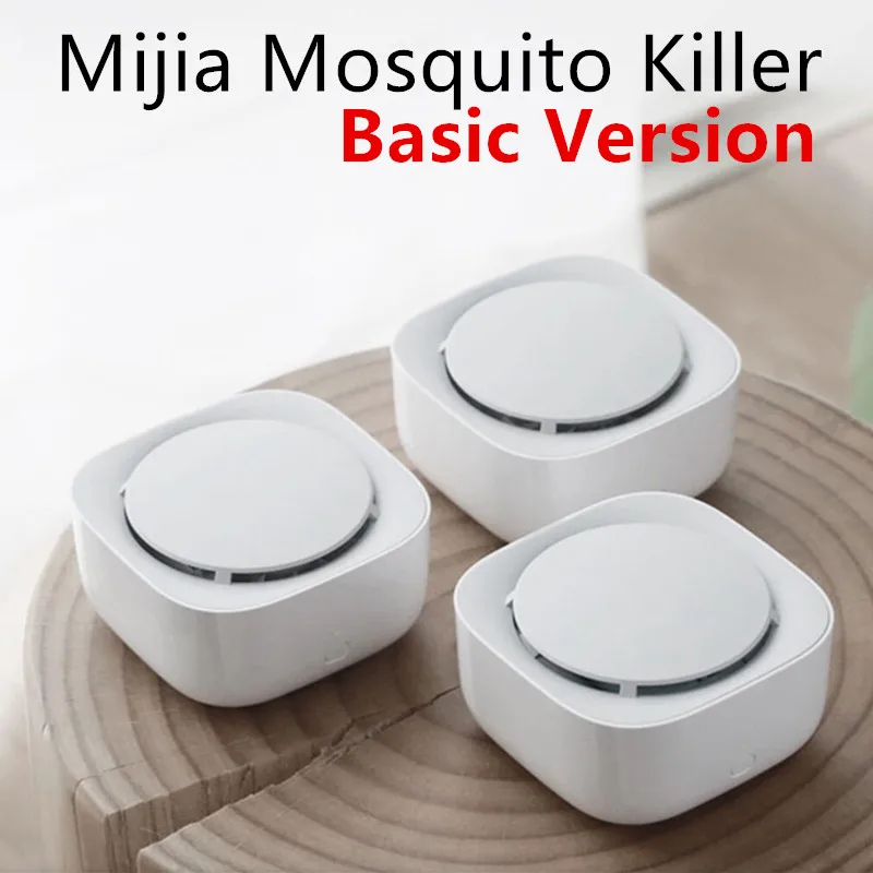 

(In Stock) Xiaomi Mijia Mosquito Repellent Killer Basic Version No Heating Fan Drive Portable Insect Repeller Timing Function R