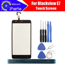 5.5 pouce Blackview E7 Digitizer Écran Tactile 100% Garantie D’origine Panneau de Verre Écran Tactile En Verre Pour E7 + outils + adhésif