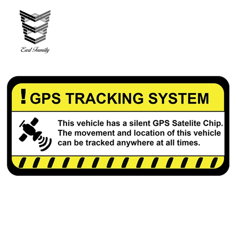 Decals // Stickers GPS Tracking For Vehicle Car Truck etc