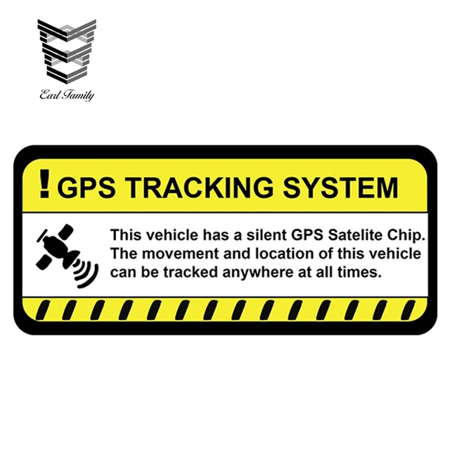 Best Price EARLFAMILY 15cm x 6.7cm GPS Tracking System Car Truck Sticker Decal Made in America Auto Bumper Sticker Car Decor