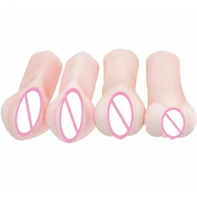 Mini Pocket male masturbation for beginer,Silicone Baby Pussy Realistic Vigina Sex Toys For Men Adult Sex Products