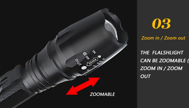 Litwod Z25 50000lm CREE XHP70.2 32 Вт Мощный тактический светодиодный фонарик с зумом для объектива 2 шт. 18650 батарея