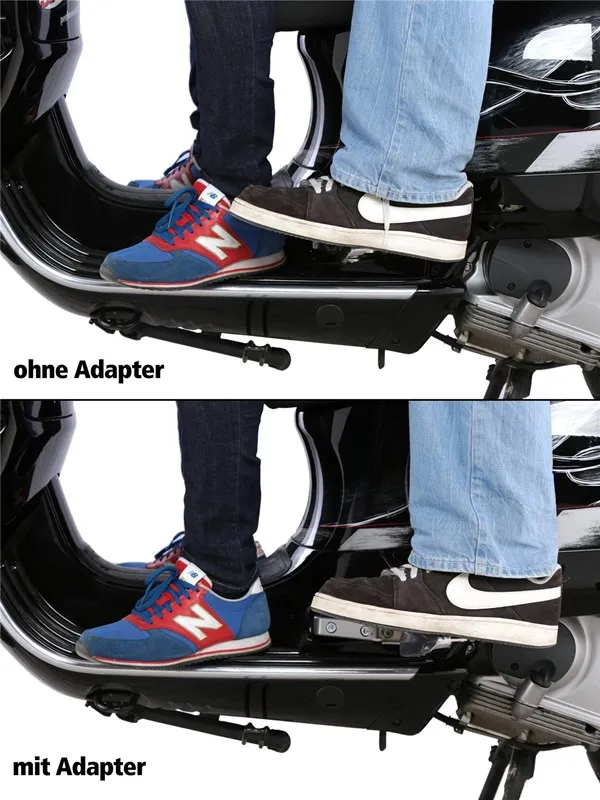 Новые удлинители для ножек пассажира Vespa GT GTS GTV 60 125 200 250 300 300ie|Накладки и