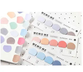 

30pcs/lot The colour life notepad sticky memos lovely memo pad for children DIY message notes post stationery wholesale