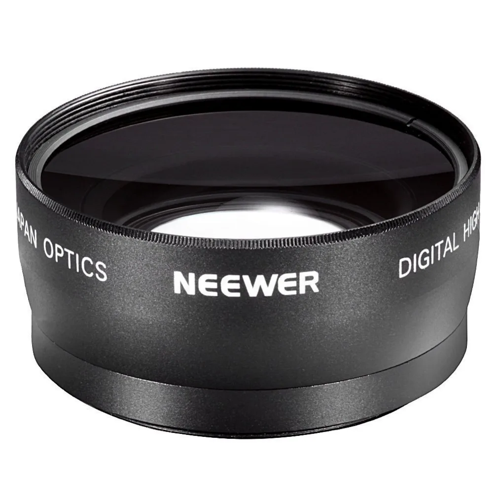 Объектив Neewer Digital 55 мм Широкоугольный макро объектив 0 45x высокое разрешение для