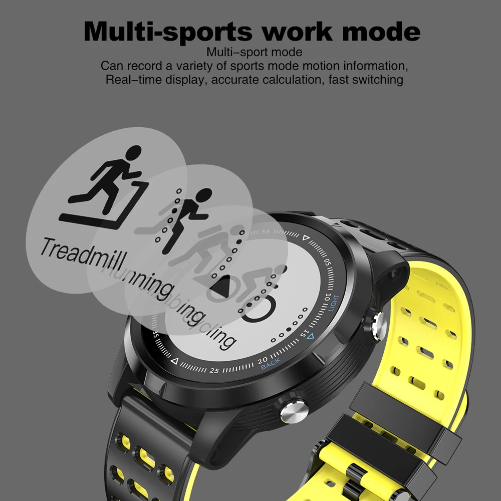 Gps спортивные Смарт часы мужские женский Шагомер Bluetooth монитор сердечного ритма