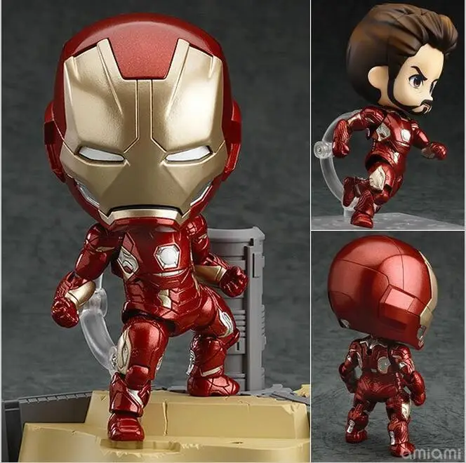 Железный человек Mark 45 Hero Edition Nendoroid #545 ПВХ фигурку Коллекционная модель игрушки 10 см