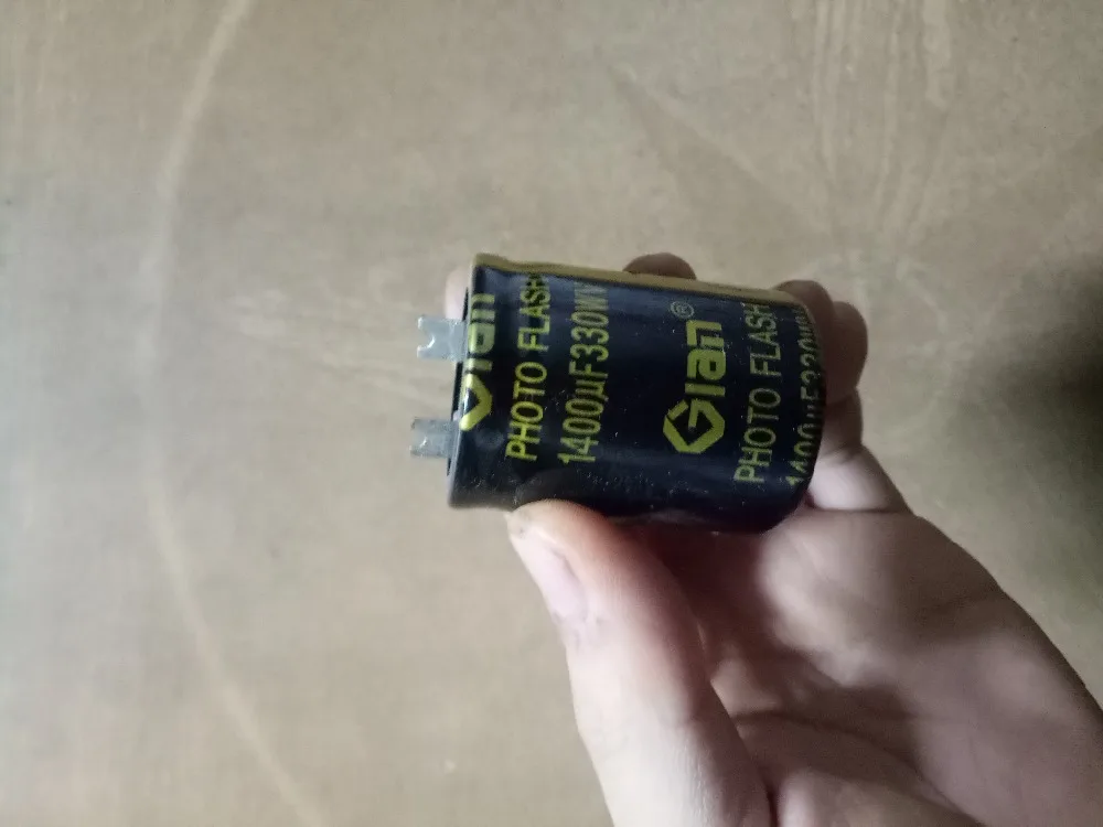 new photo flash capacitor 330v1400uf 330v 1400uf 35*45mmin Light Beads