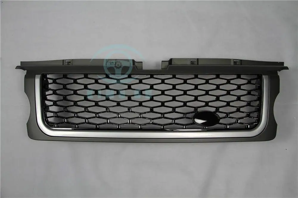Хромированный черный Передний сетчатый гриль для Land Rover Range Sport 2006 2009|grill mesh|grille