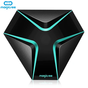 

Magicsee iron TV box Amlogic S905X Android 7.1 smart TV BOX Quad-core 4K 2GB/16GB Support 2.4G WIFI LAN HDMI H.265 Smart Box