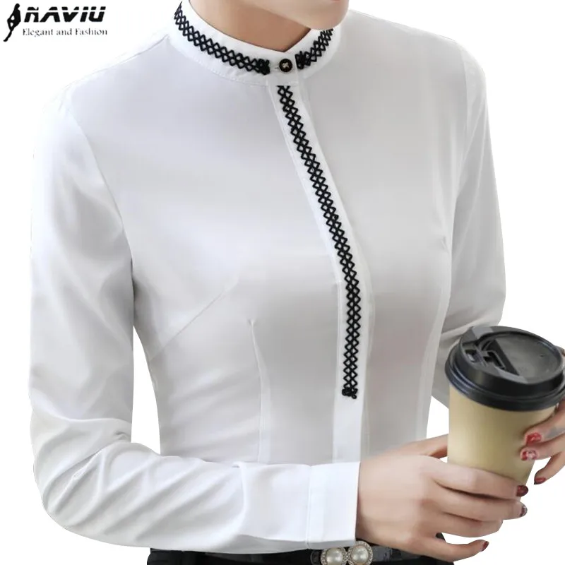 Hiqh качественные шифоновые блузки для женщин 2019 blusas mujer рубашка с длинным рукавом