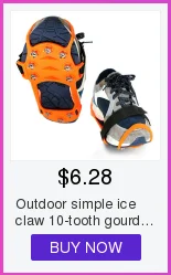 Outdoor 18 teeth 430 stainless steel claw welding snow hiking shoes nail climbing ice anti-skid shoe cover