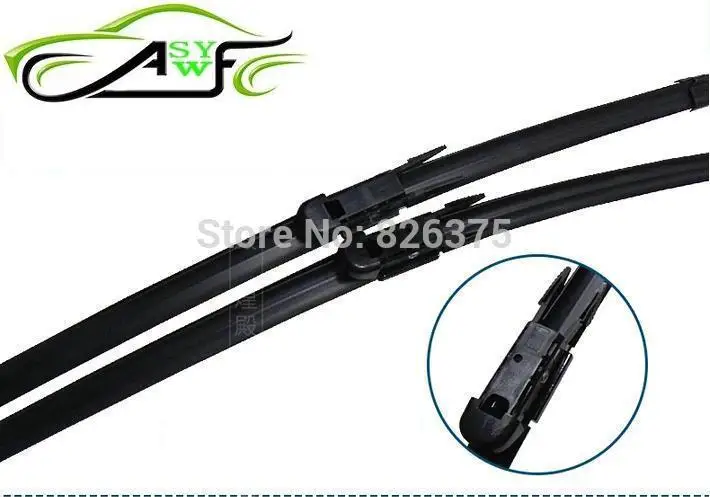 

Free shipping car wiper blade for Chevrolet Aveo(2011 onwards) 26"+15" Soft Rubber WindShield Wiper Blade 2pcs/PAIR Swallowtail