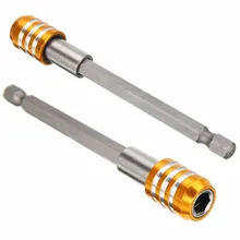 1 шт. 100 мм магнитный держатель отвертки 1/" шестигранный хвостовик быстросъемный держатель сверла для электроинструмента