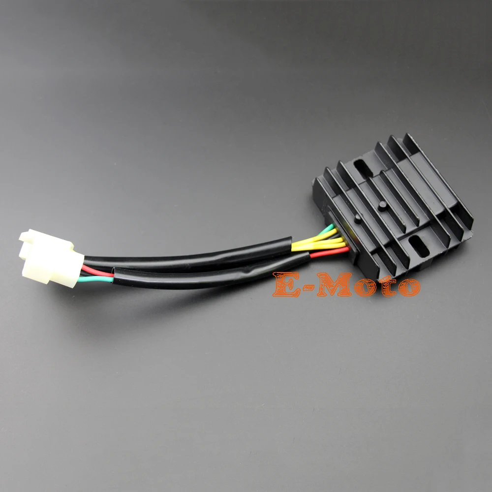 12 V 6 проводов DC Напряжение Регулятор выпрямителя GY6 125 150 200 250cc скутера ATV Quad