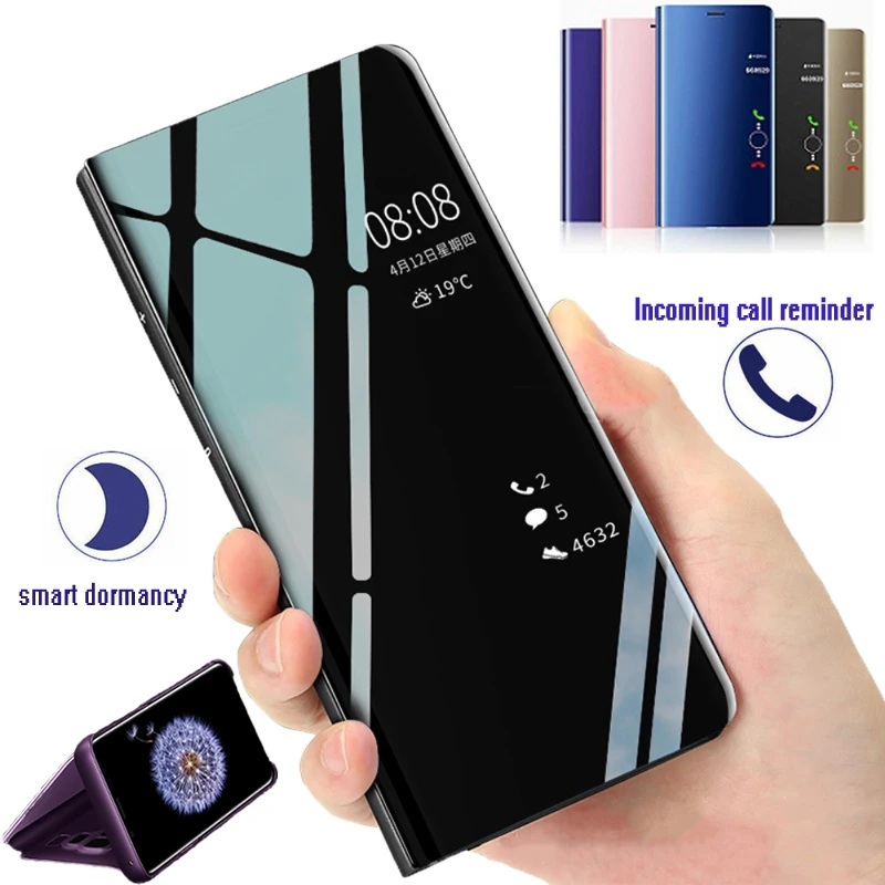 

Smart Mirror Flip Case For Sony Xperia XZ3 XZ4 Protective Cover Fundas Capa