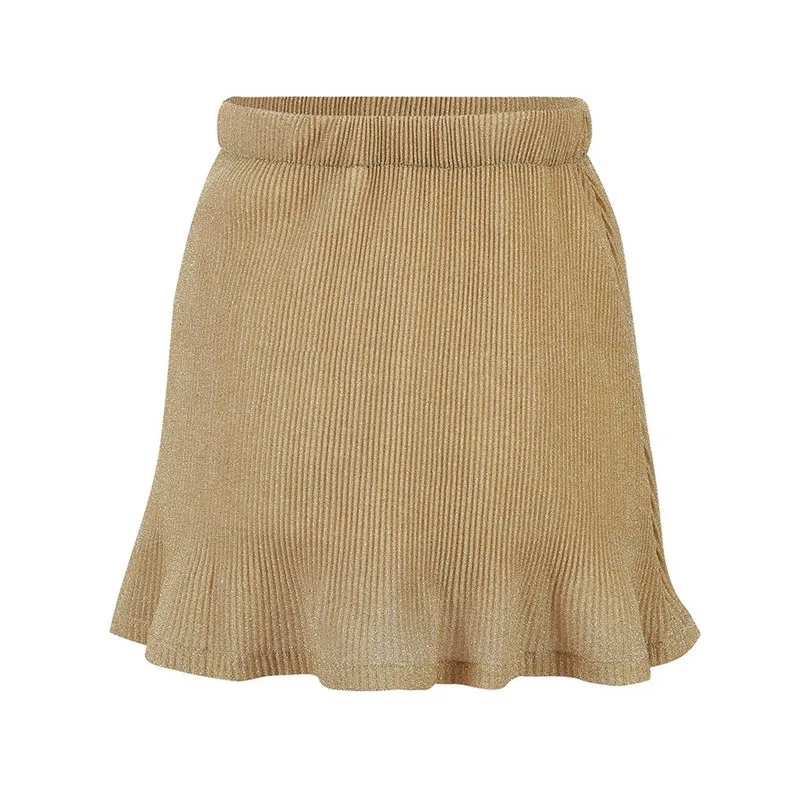 summer skirts womens SolidSkirt beach sexy elasticity England Style Sexy Skirt Loose Mid Waist Pajama Skirt Beach Skirt H25 (1)