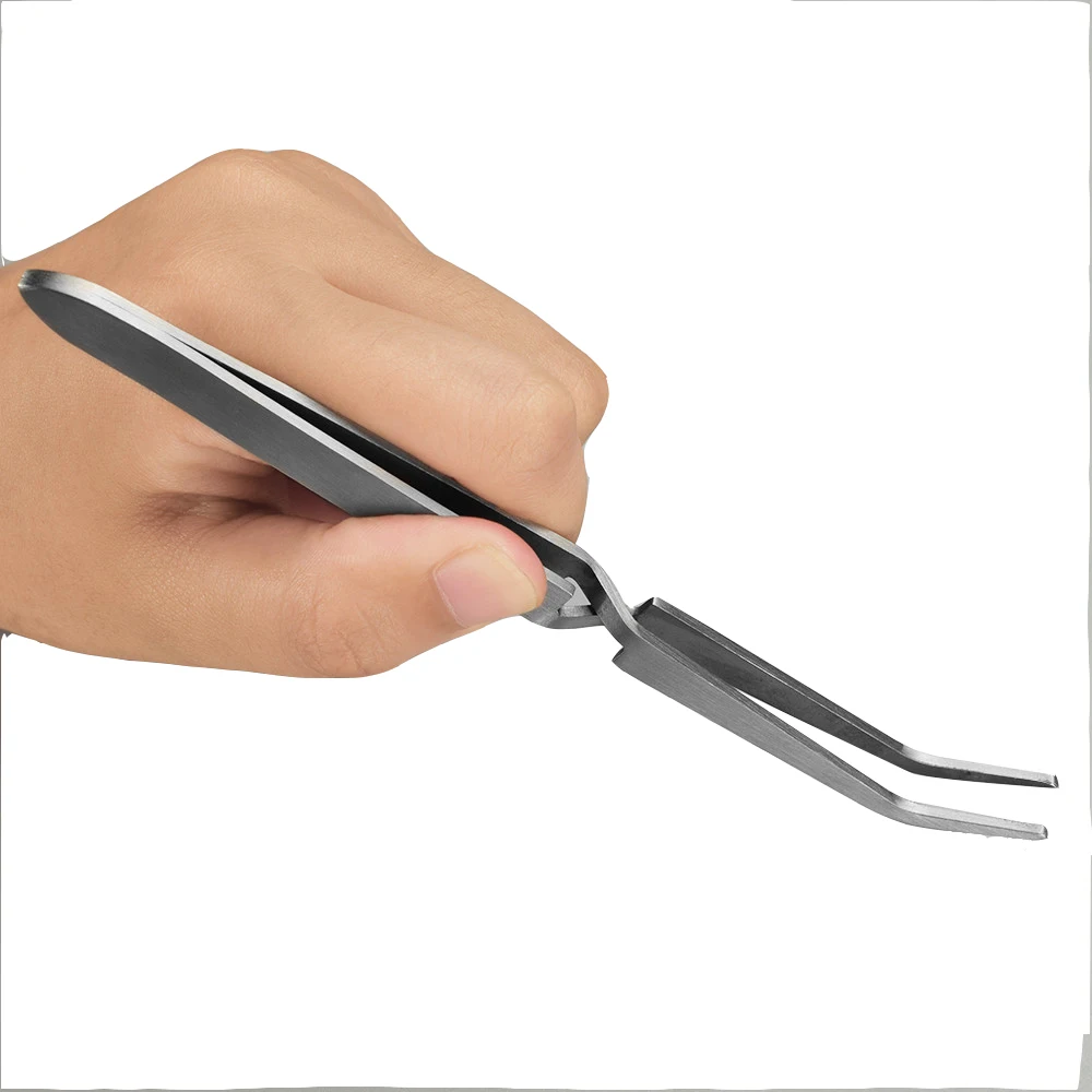 

Multi-function nail clip tweezers eyebrow tweezers Stainless Hyperfine High Precision Anti Acid Tweezers makeup tool
