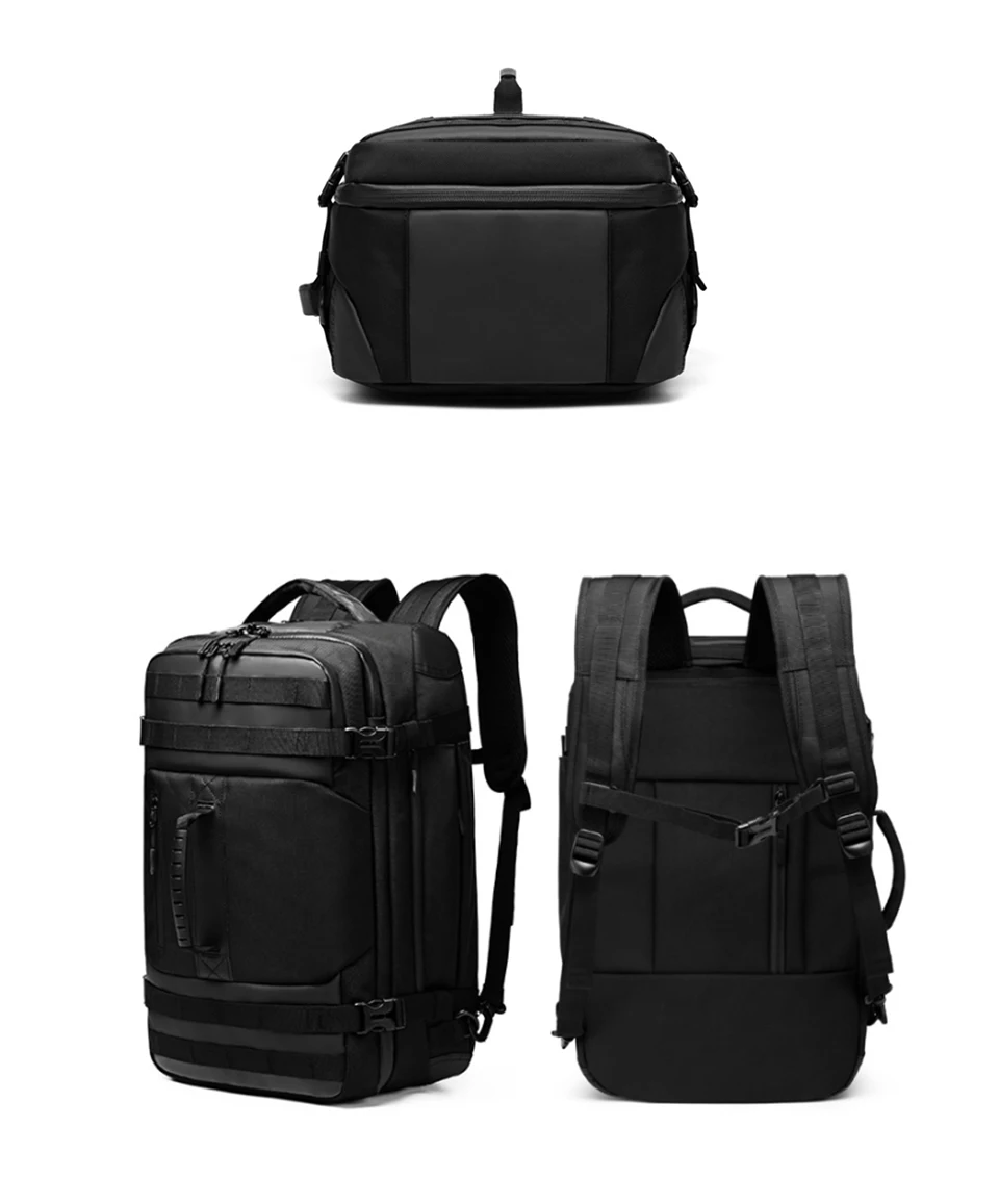 OZUKO, новинка, мужской рюкзак, многофункциональный, 15 дюймов, для ноутбука, мужские рюкзаки, большая вместительность, модные, мужские, Mochila, водонепроницаемая, дорожная сумка