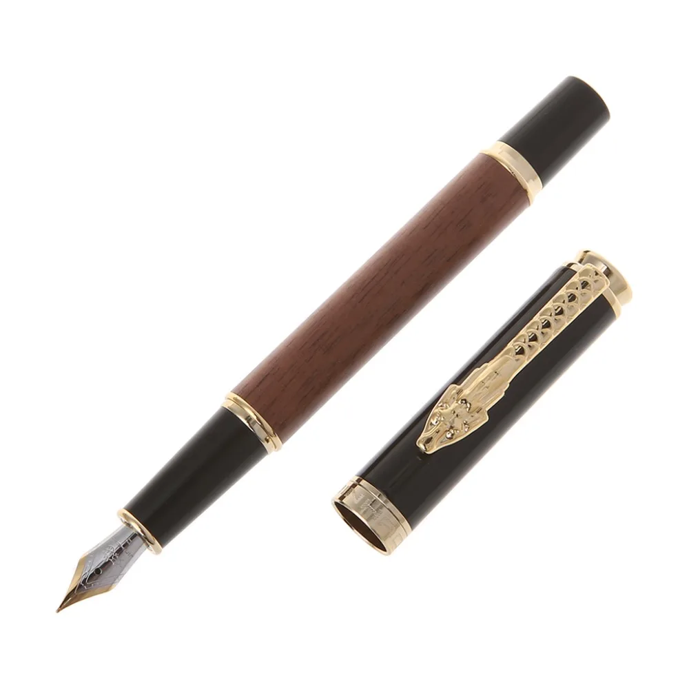 Jinhao 8802 Ретро мода авторучка бизнес студентка 0,5 мм Средний Тонкий перо каллиграфия офисная поставка инструмент для письма