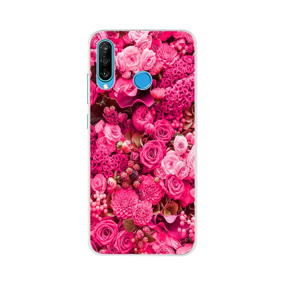 Чехол для huawei p30 lite pro силиконовый чехол ТПУ задняя крышка для телефона мягкий чехол для Funda huawei p30 pro p30lite p30pro p 30 lite чехол - Цвет: Фиолетовый