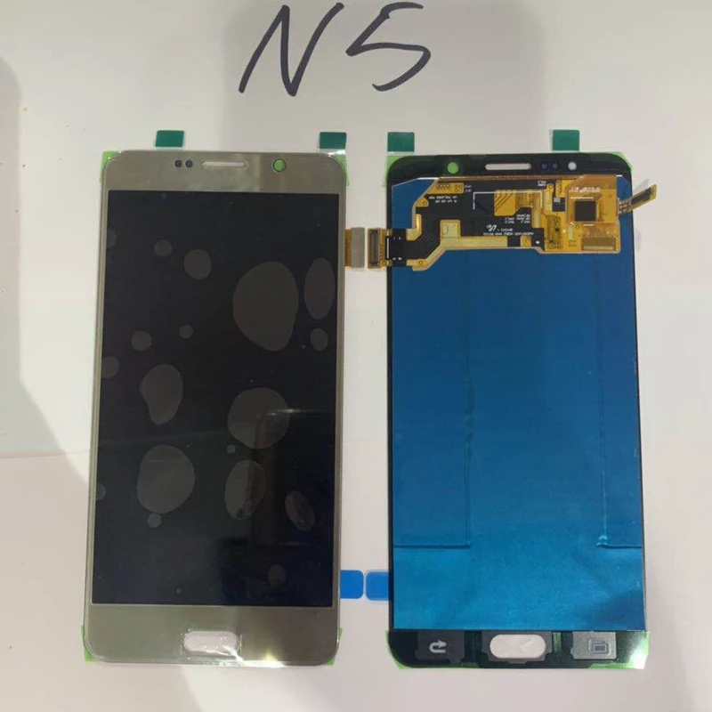

Super Amoled For Samsung GALAXY Note 5 N9200 N920F N920T N920A N920V N920C LCD Display With Touch Screen Digitizer Assembly