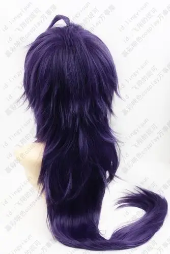 Волхвы Синдбад 100 см фиолетовый микс длинные вьющиеся Косплэй + парик Кепки