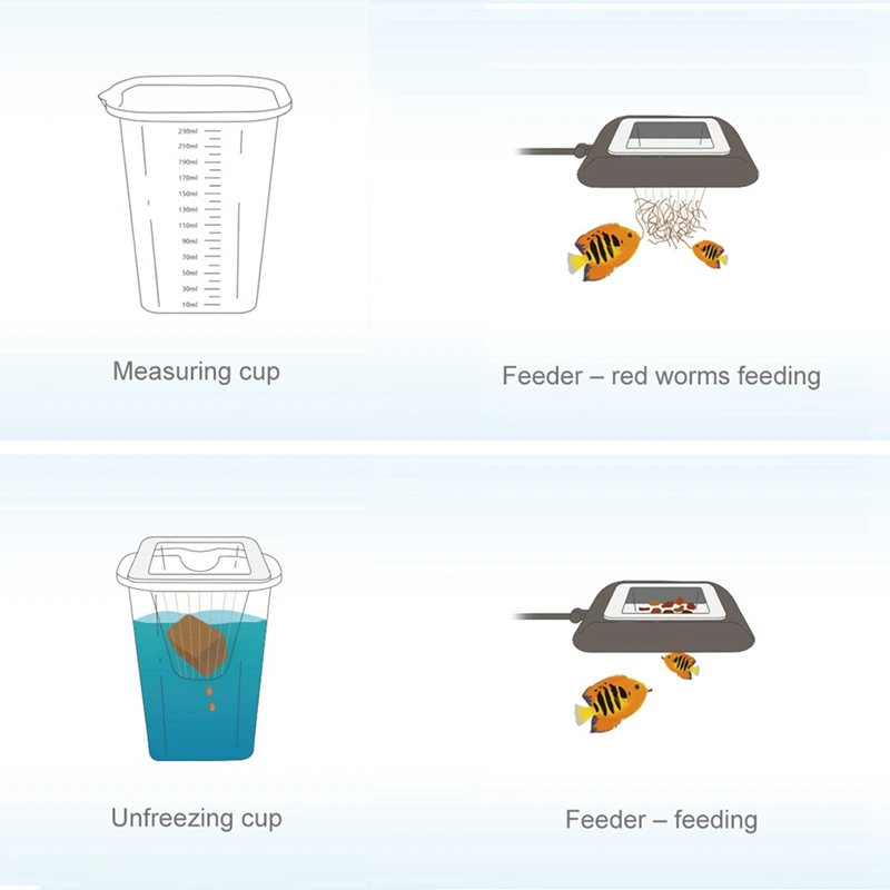 Аквариумная кормушка для рыб, красный червь, баг, чашка для кормления рыб, бак, стена, всасывание крови, червь, воронка, чашка, корм, инструмент, бак