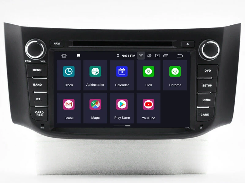 8''IPS Android 9.0 Octa Core Car DVD GPS Player For NISSAN SYLPHY PULSAR SENTRA B17 Headunit Auto Radio Navigation BT WIFI/4G SD