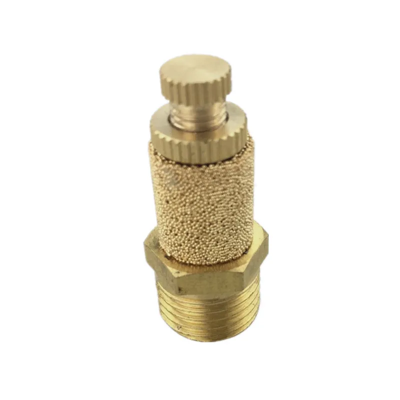 

10PCS/LOT Pneumatic muffler adjustable Throttle silencer pneumatic fittings exhaust muffler