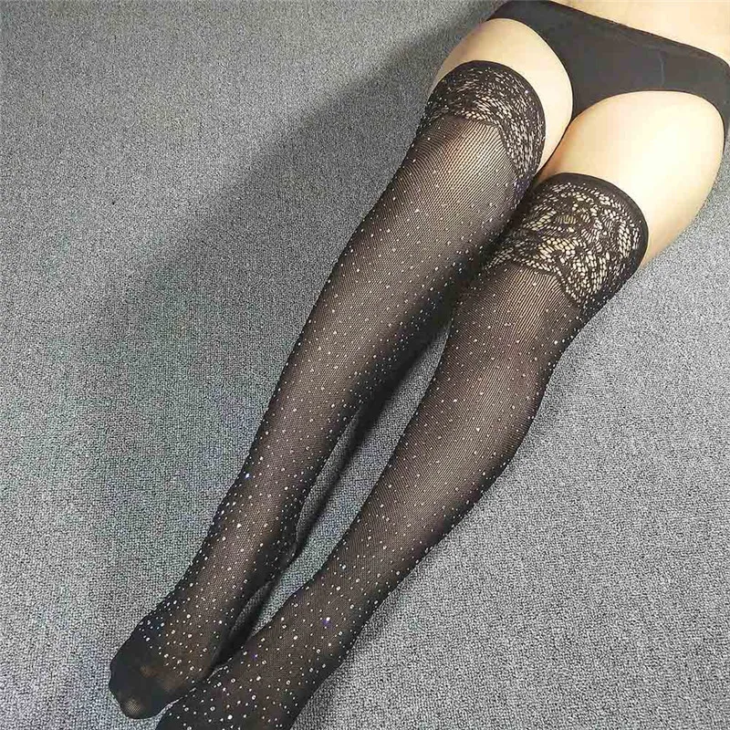 Sexy Fashion Black Fancy Women Grils Sexy Lace Top Stay Up Thigh-Highs Stockings Tights H35 (11)